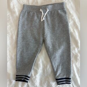 Janie and Jack Gray Button-Up Kids Set